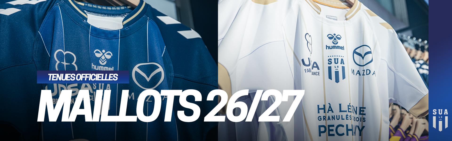Les tenues officielles 26/27 sont disponibles dès maintenant en boutique et en ligne 🆕👕