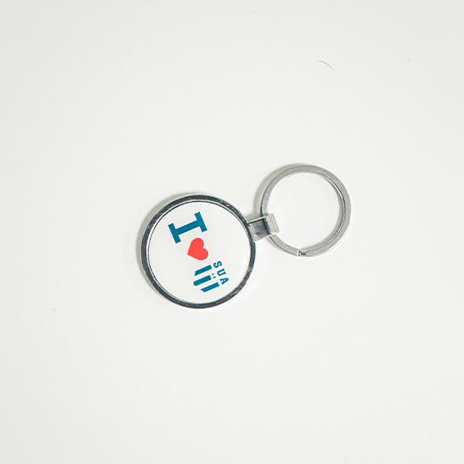 PORTE CLÉS I LOVE SUA
